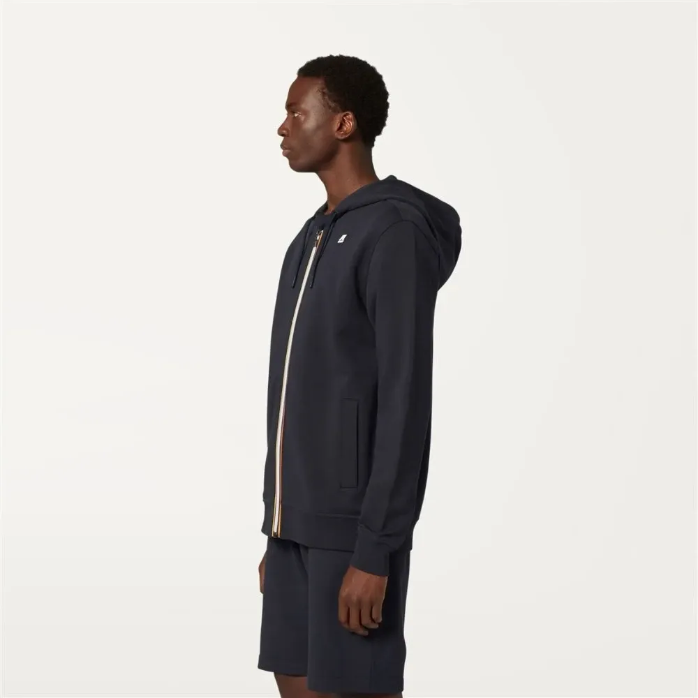 Felpa con zip K-Way Anthony