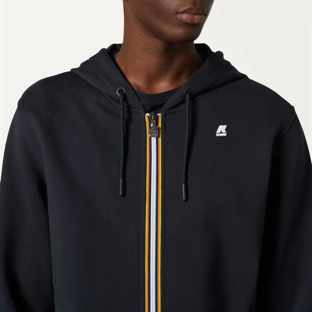 Felpa con zip K-Way Anthony